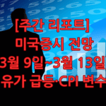 미국증시 주간 전망