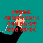 유류할증료