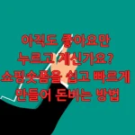 쇼핑숏폼