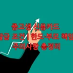 중고생 신용카드