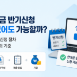2026년 근로장려금 반기신청, 안내문 없어도 가능한가? 홈택스 직접 신청 절차와 프리랜서 제외 기준