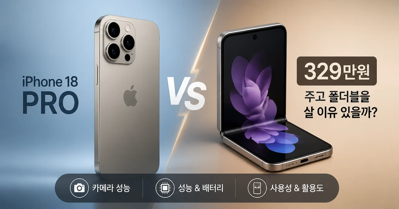 아이폰 듀오 아이폰18 프로 비교